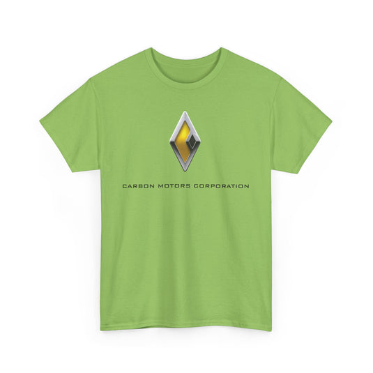 Carbon Motors Corporation Concept Police Car Diamond Logo T-shirt