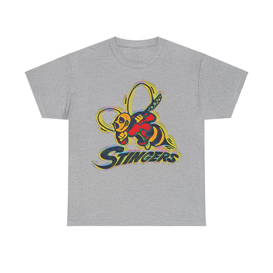 Syracuse Stingers Lacrosse Nostalgic Retro Logo T-shirt