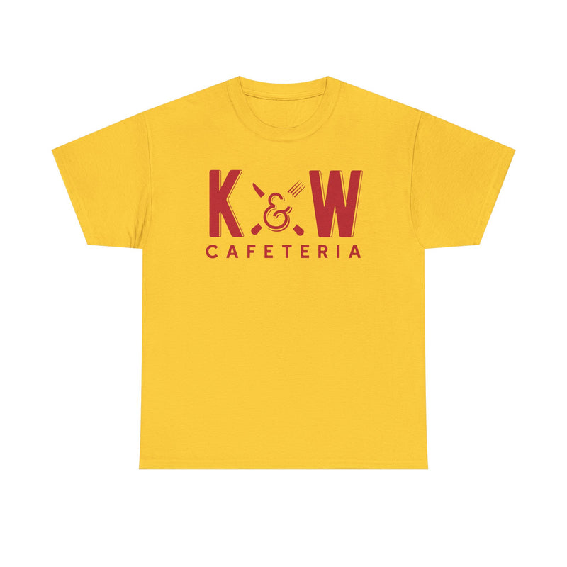 Load image into Gallery viewer, K&amp;W Cafeteria T-Shirt - Restaurant Industry Bankrupt Logo Tee

