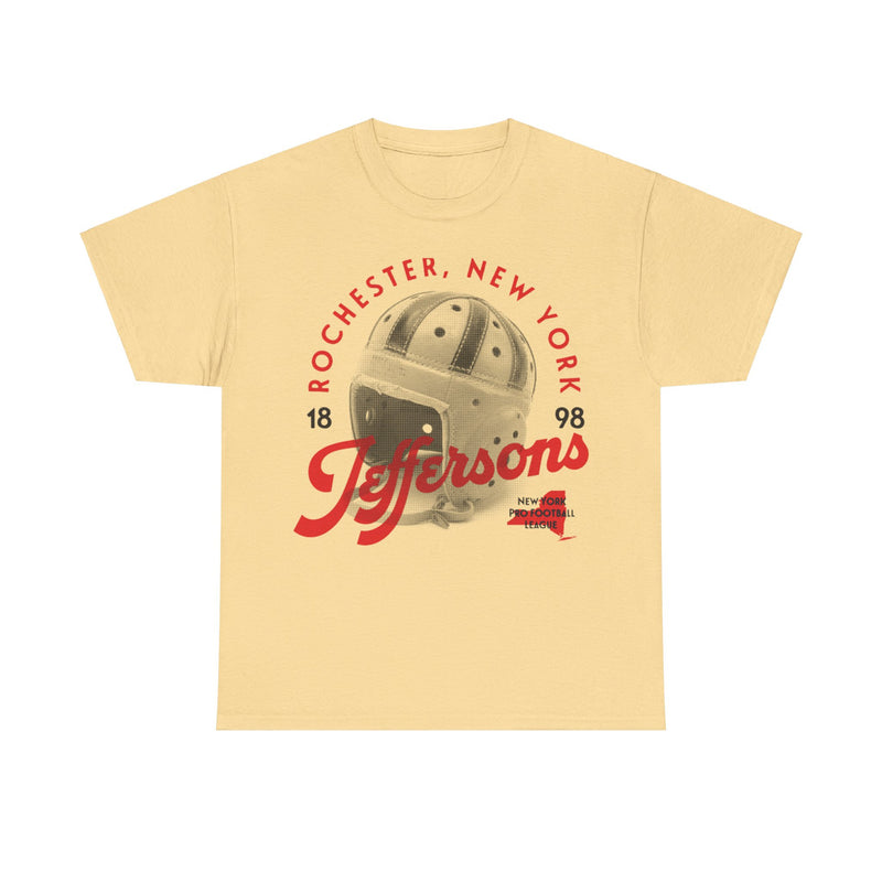 Load image into Gallery viewer, Rochester Jeffersons Est 1898 New York Football Team T-shirt
