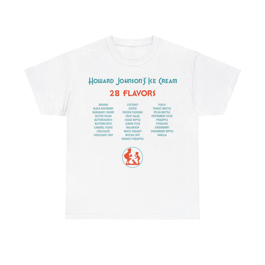 Howard Johnsons Ice Cream 28 Flavors Restaurant T-shirt