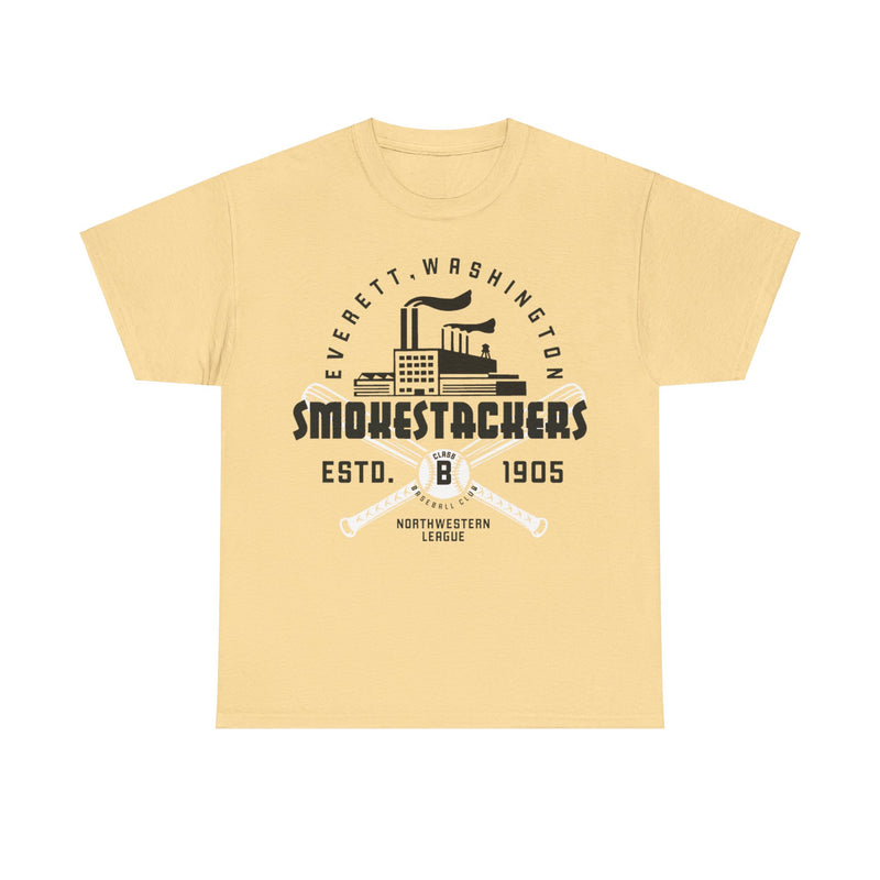 Load image into Gallery viewer, Everett Smokestackers Est 1905 Washington Baseball T-shirt
