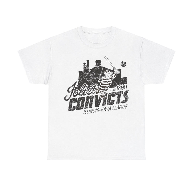 Load image into Gallery viewer, Joliet Convicts Est 1890 Illinois Baseball T-shirt
