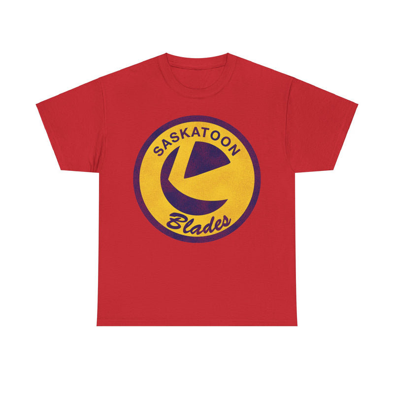 Load image into Gallery viewer, Saskatoon Blades Canada Ice Hockey T-shirt
