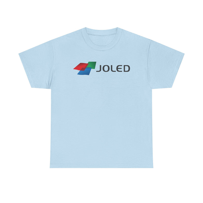 Load image into Gallery viewer, JOLED T-Shirt - OLED Display Industry Bankrupt Logo Tee
