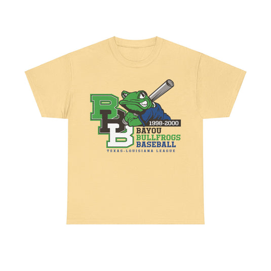 Bayou Bullfrogs Est 1998 Louisiana Baseball Team T-shirt