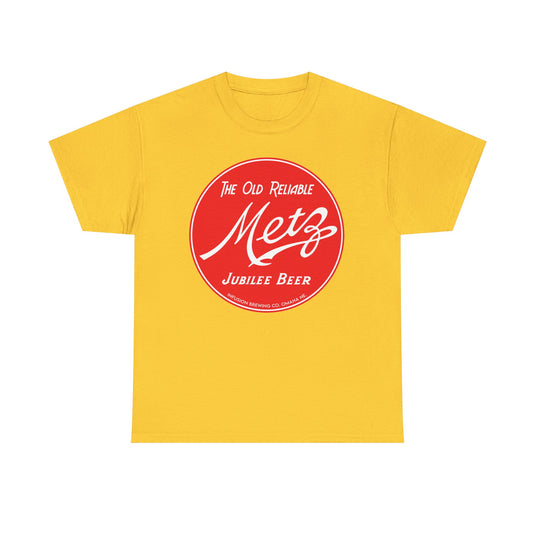 Metz Jubilee Old Reliable Logo Beer Infusion Brewing Co Nebraska T-Shirt