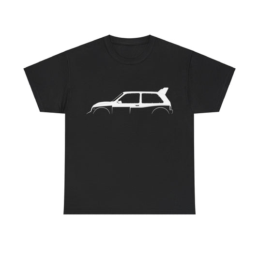 MG Metro 6R4 Silhouette Car T-shirt