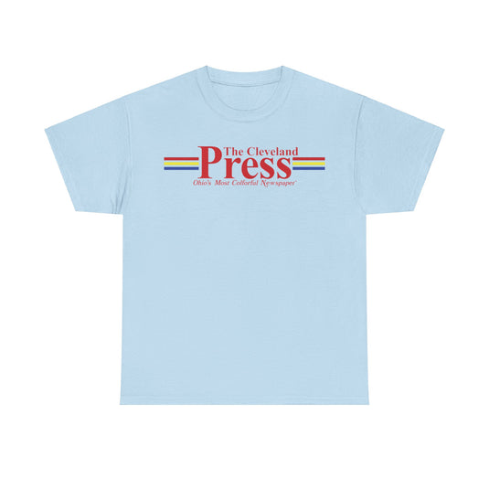 Cleveland Press Newspaper Ohios Most Colorful Retro Nostalgic T-shirt