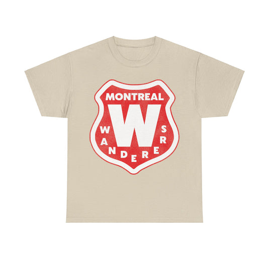 Montreal Wanderers Logo Hockey Team T-shirt