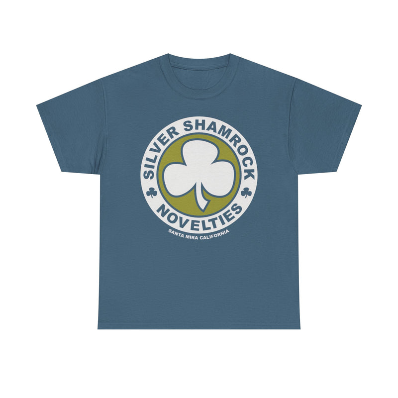 Load image into Gallery viewer, Silver Shamrock Novelties California 1982 Horror Movie Halloween III T-shirt
