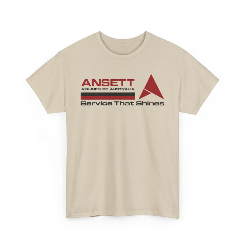Load image into Gallery viewer, Ansett Airlines of Australia Red Triangle Service That Shines T-shirt
