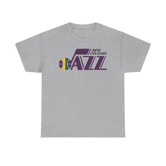 New Orleans Jazz Louisiana Basketball 1974-1979 T-shirt