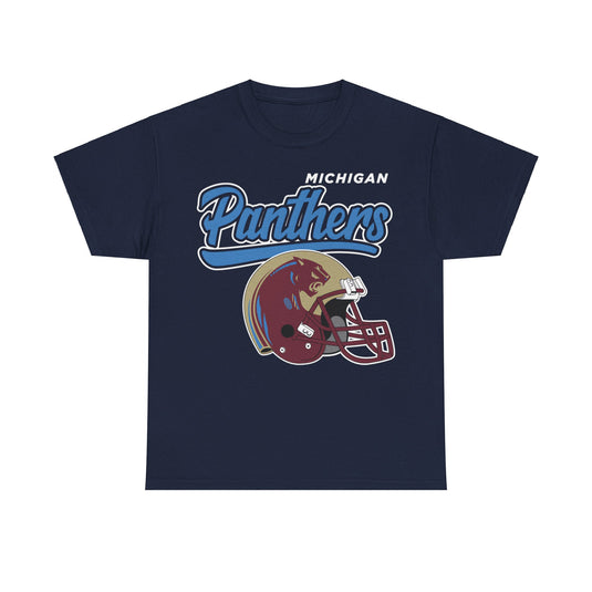 Michigan Panthers Football Team T-shirt