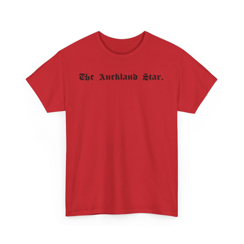 Load image into Gallery viewer, The Auckland Star Vintage Newspaper Logo New Zealand T-Shirt
