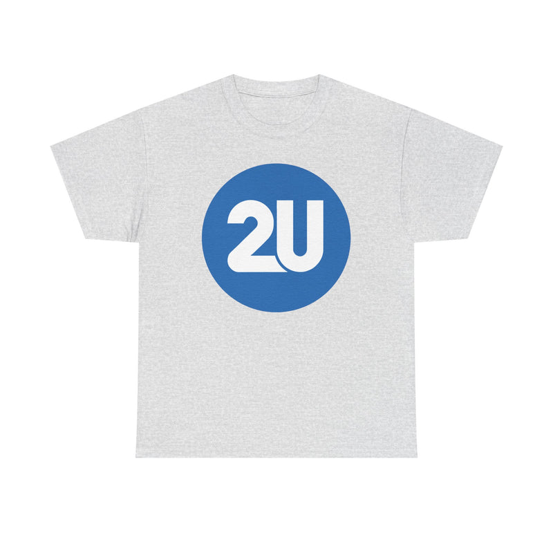 Load image into Gallery viewer, 2U Inc T-Shirt Bankrupt Online Education Company Defunct Logo Tee
