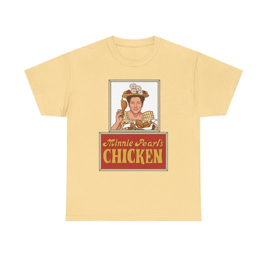Minnie Pearl's Chicken T-Shirt - Fried Chicken Industry Defunct Tee