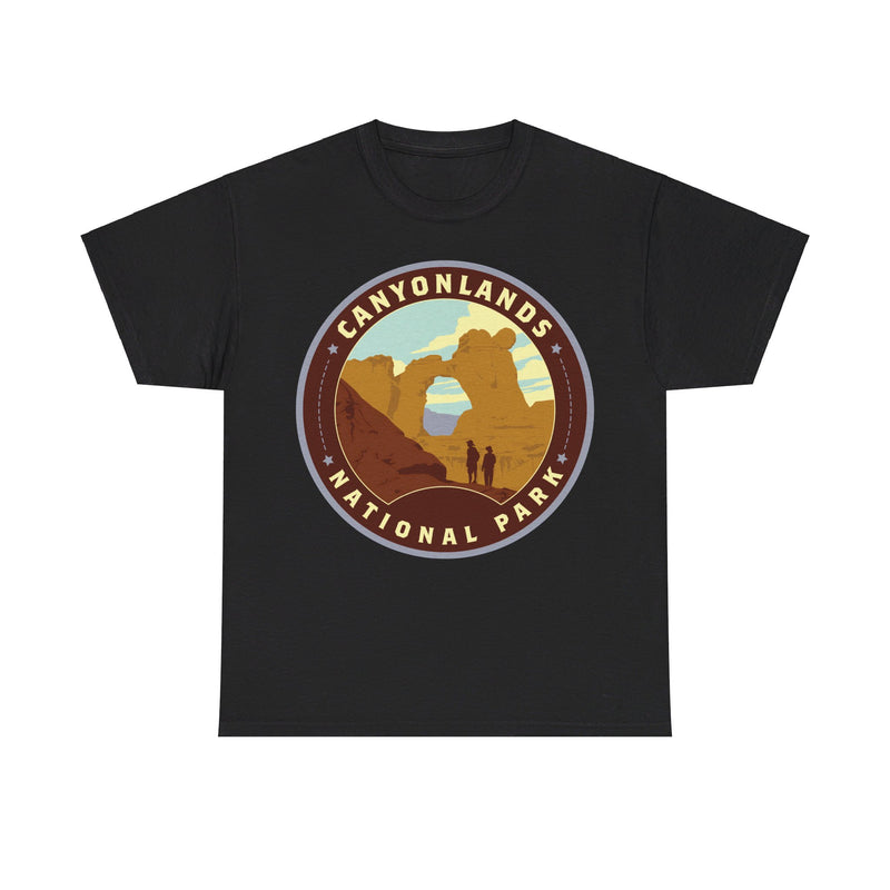 Load image into Gallery viewer, Canyonlands National Park Utah Round Logo T-shirt
