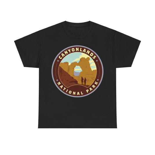 Canyonlands National Park Utah Round Logo T-shirt