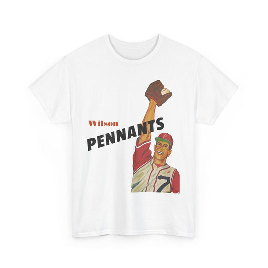 Wilson Pennants Baseball 1973 North Carolina T-shirt