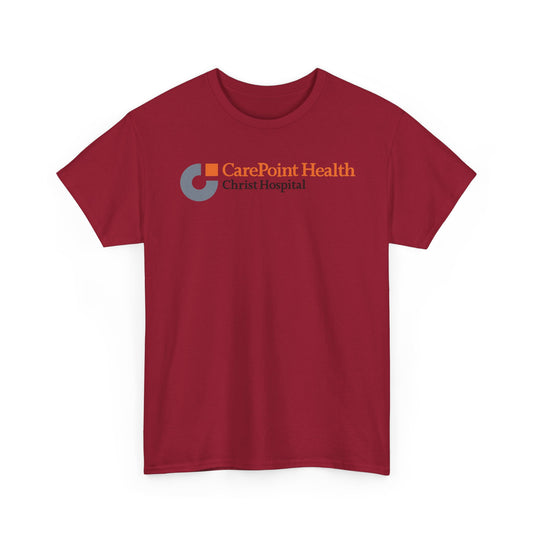 CarePoint Health Logo Jersey City Hospital Graphic T-Shirt Rare Defunct Brand Tee