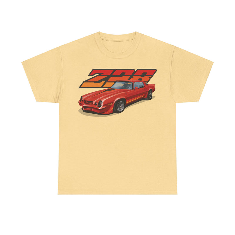 Load image into Gallery viewer, Chevrolet Camaro Z28 Car 1981 Nostalgic Retro T-shirt
