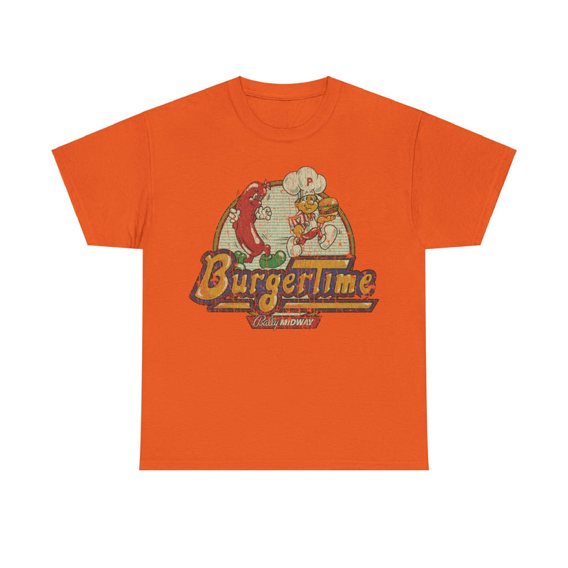 Load image into Gallery viewer, BurgerTime 1982 Video Game Distressed Print T-shirt
