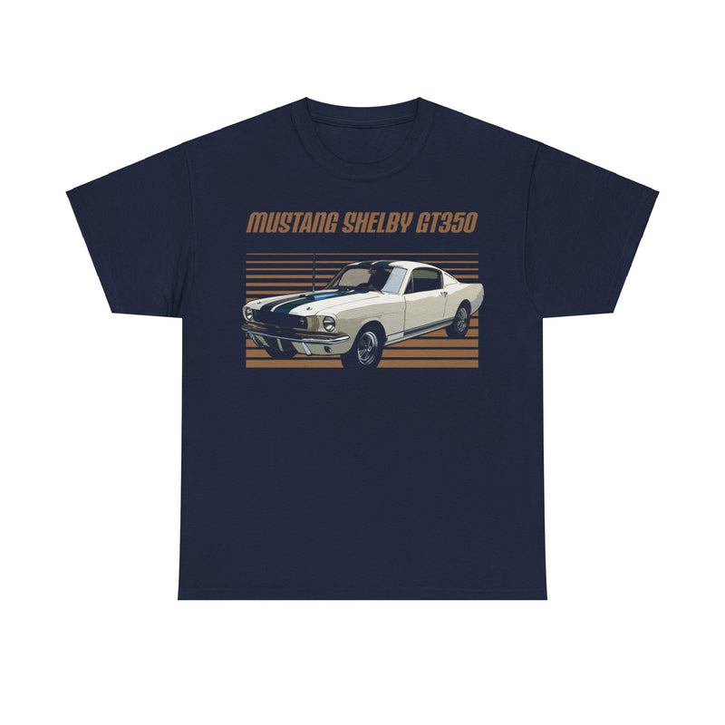 Load image into Gallery viewer, Ford Mustang Shelby GT350 1965 Nostalgic Automobile Car T-shirt
