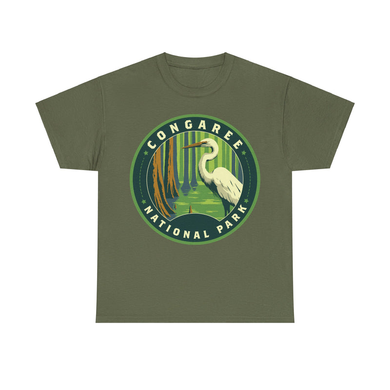 Load image into Gallery viewer, Congaree National Park South Carolina Round Logo T-shirt
