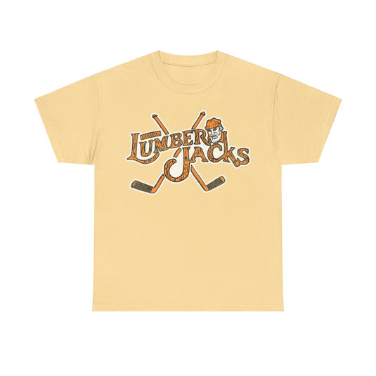 Muskegon Lumberjacks Logo Michigan Hockey Team T-shirt