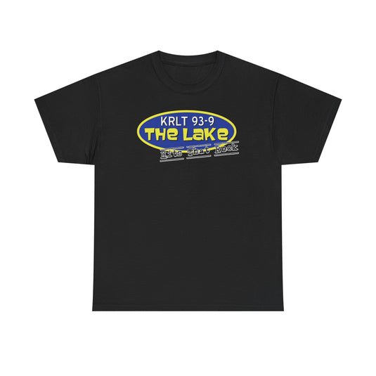 KRLT 93.9 The Lake T-Shirt - Radio Station Logo Tee - Rock Music
