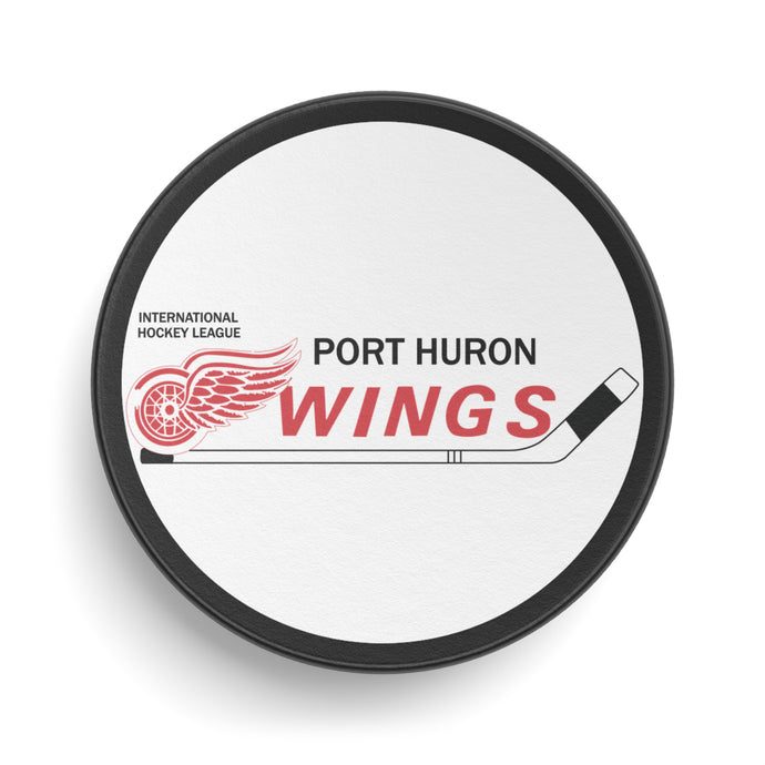 Port Huron Wings 1962-1981 Michigan Hockey Puck