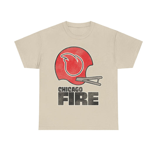 Chicago Fire Retro Nostalgic Football T-shirt