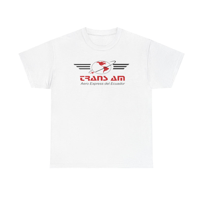 Load image into Gallery viewer, Trans Am Ecuador Airline Vintage Logo T-Shirt Aviation History
