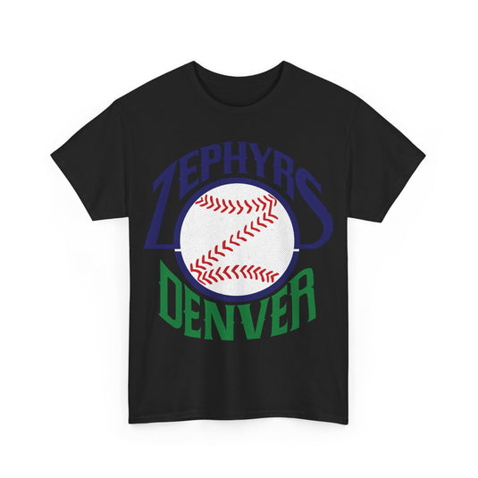 Denver Zephyrs Nostalgic Retro Baseball Team T-shirt