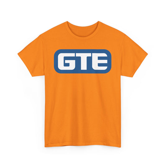 GTE Telecommunications Logo Vintage Phone Company T-Shirt