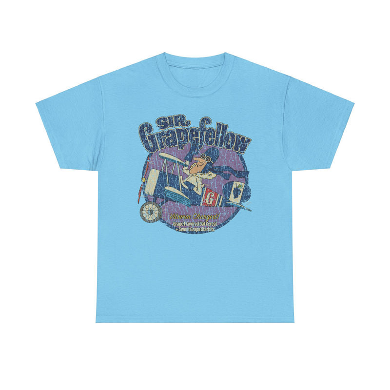 Load image into Gallery viewer, Sir Grapefellow Grape Flavored Oat Cereal Nostalgic T-shirt
