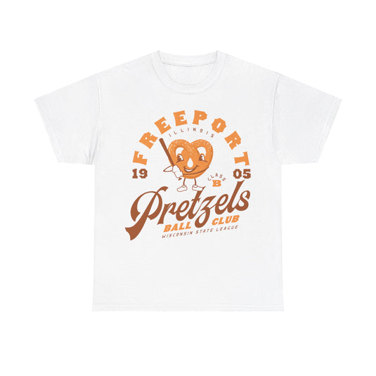 Freeport Pretzels Est 1905 Illinois Baseball T-shirt