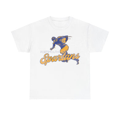 Portsmouth Spartans Retro Nostalgic Football T-shirt