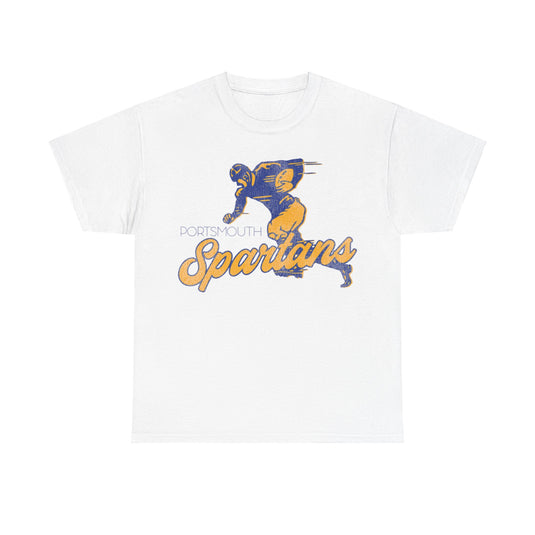 Portsmouth Spartans Retro Nostalgic Football T-shirt