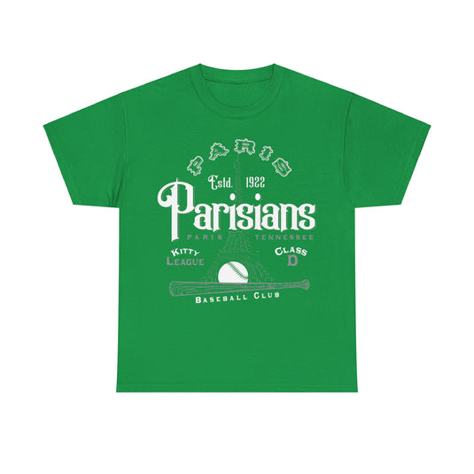 Paris Parisians Est 1922 Tennessee Baseball T-shirt