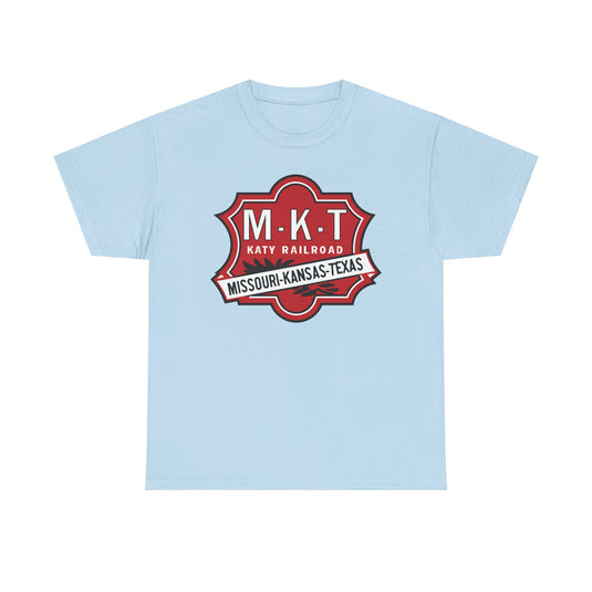 MKT Katy Railroad Missouri Kansas Texas Vintage Train Logo T-Shirt