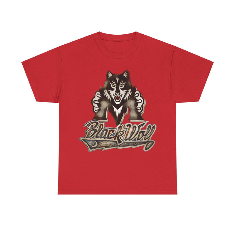 Load image into Gallery viewer, Madison Black Wolf Wisconsin Baseball Team T-shirt
