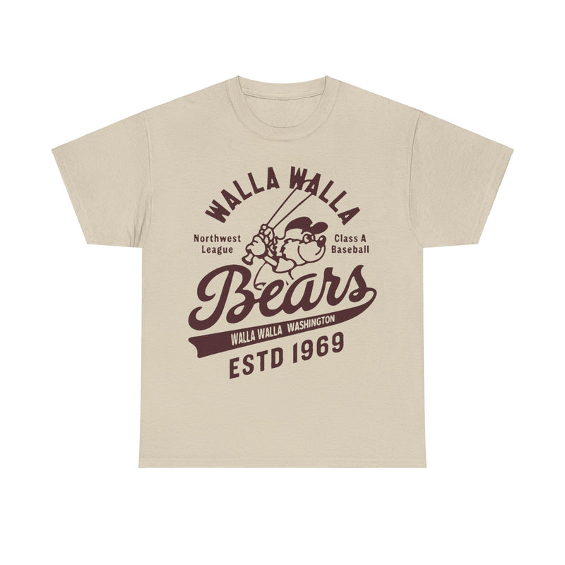 Load image into Gallery viewer, Walla Walla Bears Nostalgic Retro Baseball Team T-shirt
