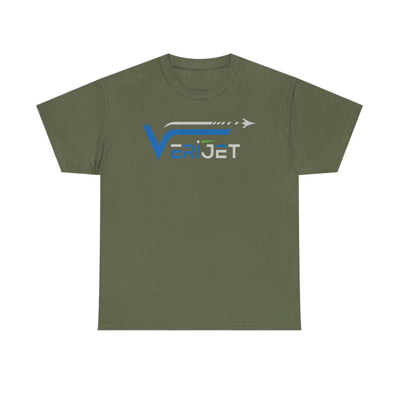Load image into Gallery viewer, Verijet Private Jet Charter Logo T-Shirt Aviation
