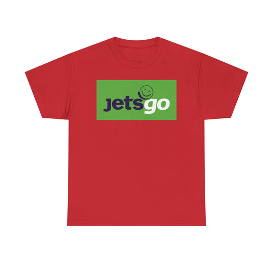 Jetsgo Canadian Airline Smiley Face Logo Vintage Aviation T-shirt