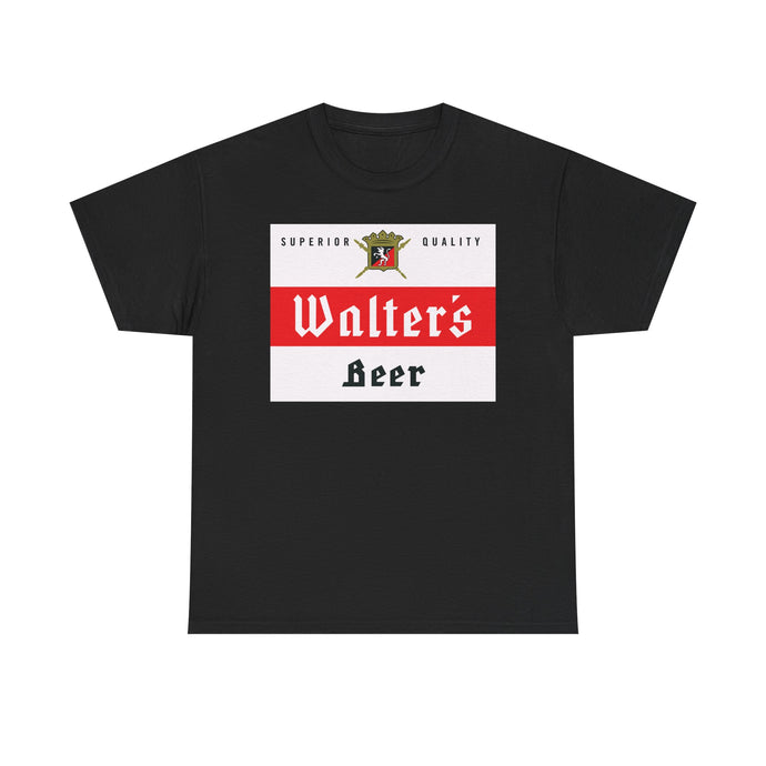 Walter's Beer Superior Quality Logo Brewery Brand T-Shirt