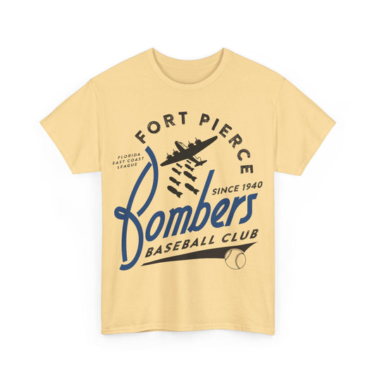 Fort Pierce Bombers Est 1940 Florida Baseball T-shirt