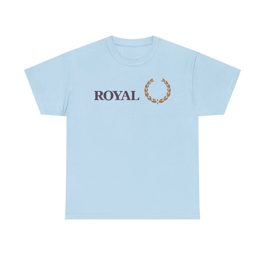 Royal Laurel Wreath Logo Premium Carrier Aviation Memorabilia T-shirt