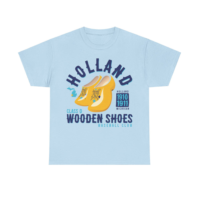 Load image into Gallery viewer, Holland Wooden Shoes Michigan Baseball T-shirt
